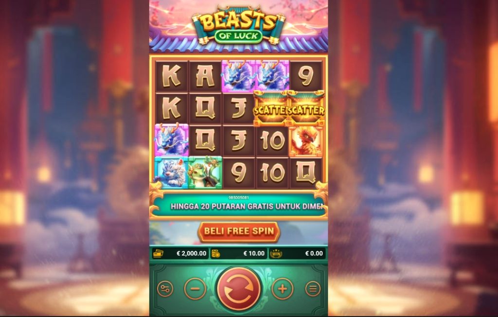 beast of luck klikhoki