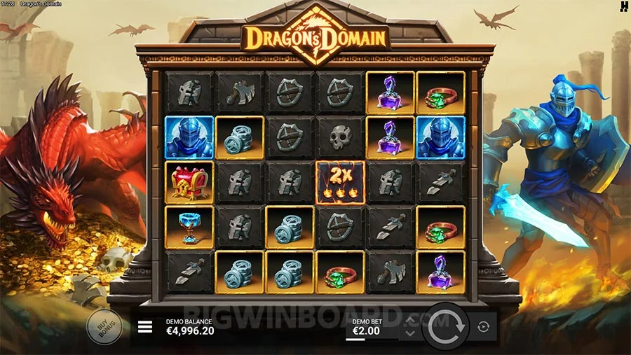 dragon's domain hacksaw gaming