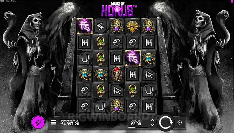 wings of horus hackshaw gaming