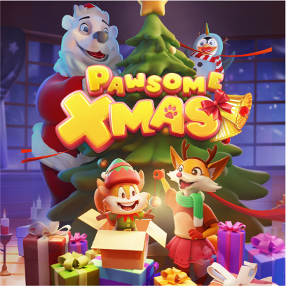 Pawsome Xmas naga games klikhoki