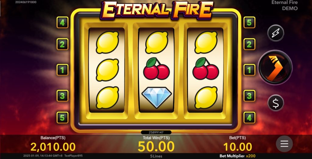 Eternal Fire nextspin