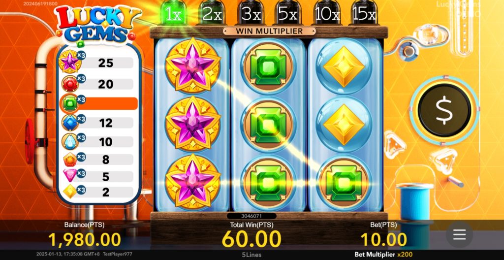 lucky gems nextspin klikhoki