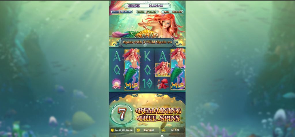 Mermaid's Treasure naga games