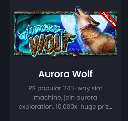 aurora wolf playstar slot klikhoki