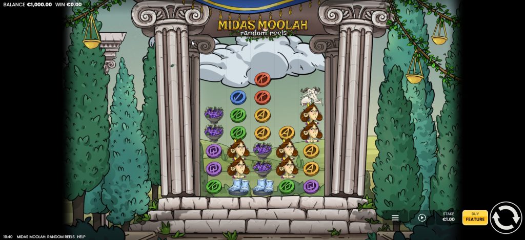 Midas Moolah: Random Reels slot octoplay