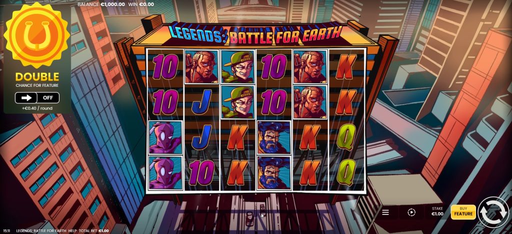Legends: Battle for Earth – Slot Gacor Bertema Superhero dari Octoplay