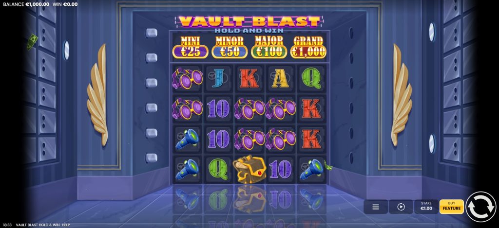 Vault Blast: Hold and Win – Slot octoplay